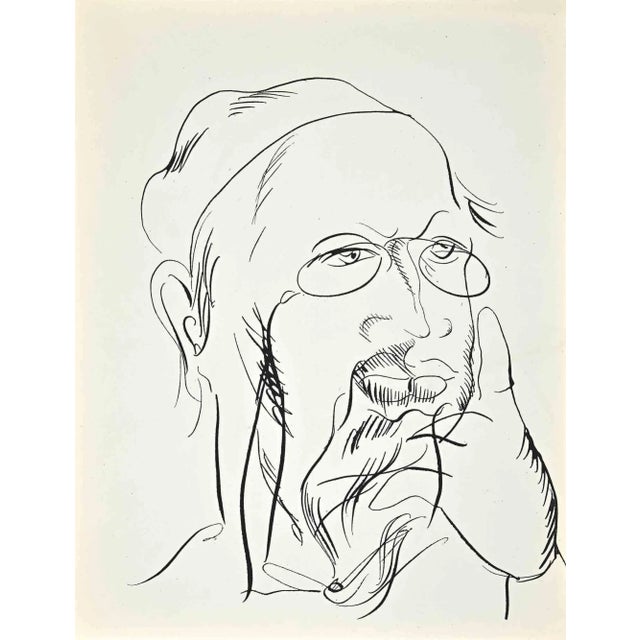 Self-Portrait is an original lithograph realized by Raoul Dufy in 1922. Good condition on a white paper. No signature....