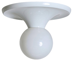 Italian White Light Ball attributed to Flos for Castiglioni, 1965