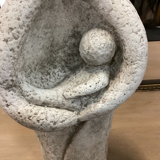 Mid 20th Century Holy Family Stone Garden Sculpture For Sale - Image 10 of 10