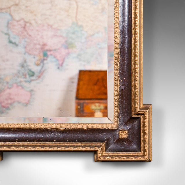 1870's Small Antique Vanity Mirror For Sale - Image 6 of 8