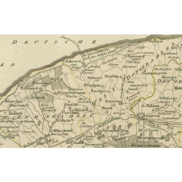 Antique Map of Leeuwarden and Dokkum by Von Reilly, 1791 For Sale - Image 6 of 10
