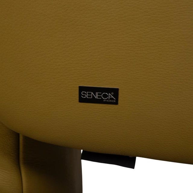 Seneca Armchair in Green Leather from Koinor For Sale - Image 14 of 18