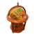Vintage-Style Globe Bar Cart For Sale