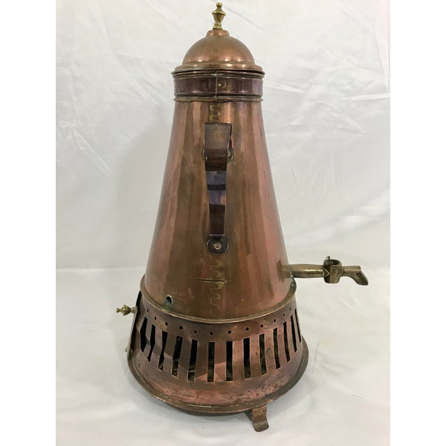 Arts & Crafts Copper Samovar For Sale - Image 3 of 7