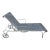 Vintage Wrought Iron Patio Chaise Lounge Adjustable Russell Woodard Attributed Briarwood Daisy For Sale