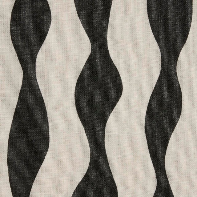 Contemporary SAMPLE - Schumacher Ellsworth Fabric In Graphite For Sale - Image 3 of 4