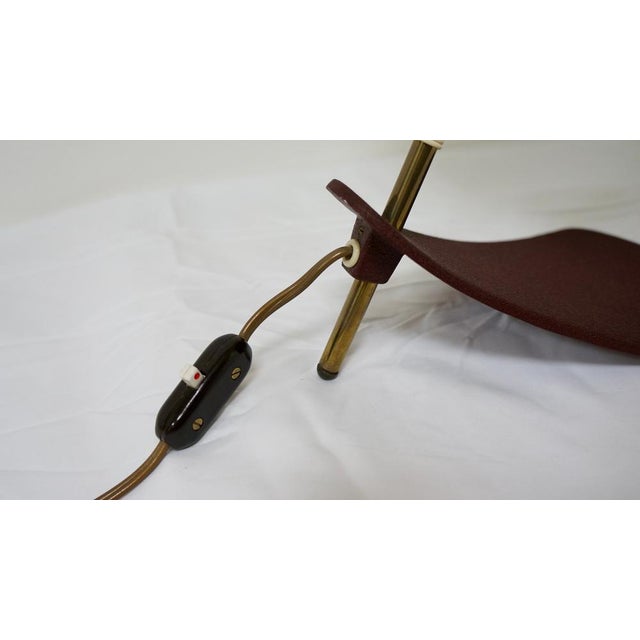 Vintage Italian UFO Desk Lamp from Stilnovo, 1950s For Sale - Image 6 of 9