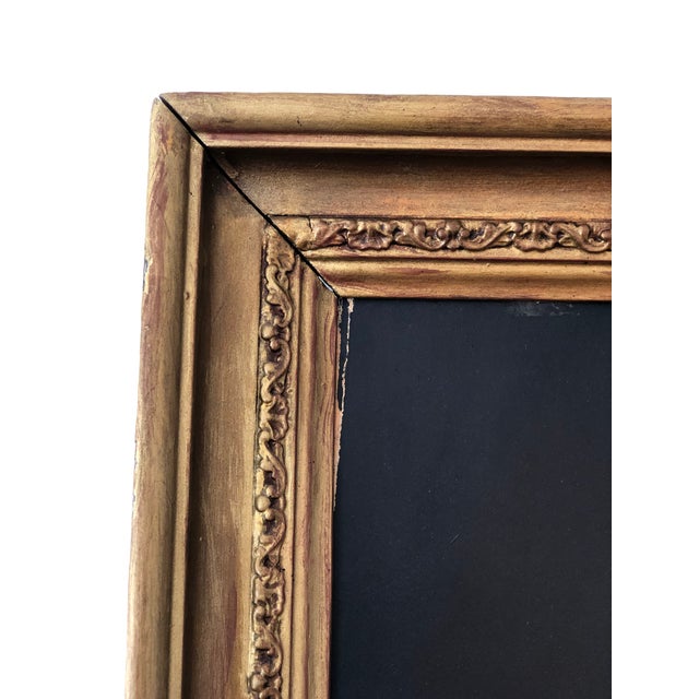 Antique Original Oil Painting of a German Lady, Large 19th Century Portrait For Sale - Image 10 of 14