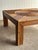 Mediterranean Sunburst Rattan Coffee Table, Attributed to Vivai Del Sud, Italy, 1970s For Sale - Image 3 of 15