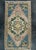 Blue Turkish Mini Rug Oriental Hand Knotted Vintage Rug 1'8" x 3' #20740 For Sale - Image 8 of 8