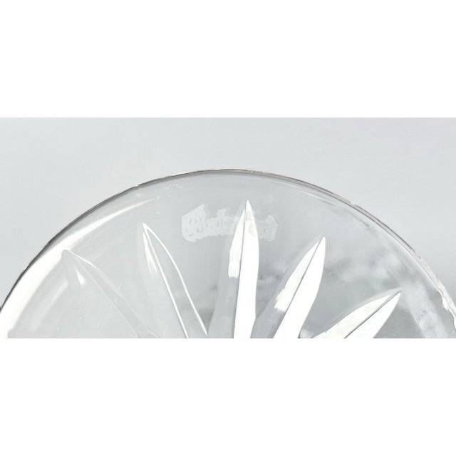 Transparent 1980s Waterford “Lismore” Crystal Hock Wine Glasses - Set of 8 For Sale - Image 8 of 8