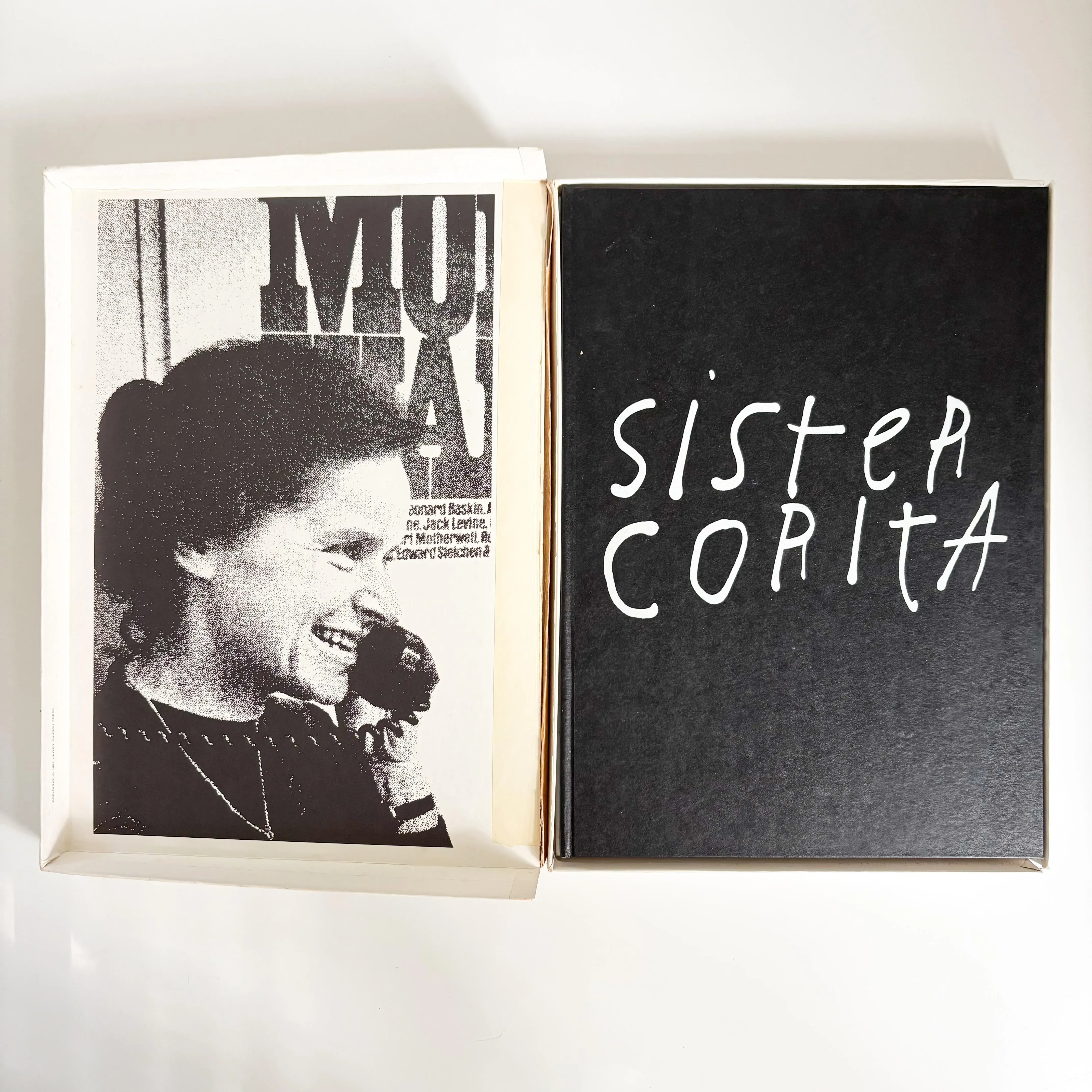 Sister Corita Kent Book & Complete Set of 34 United Church Press