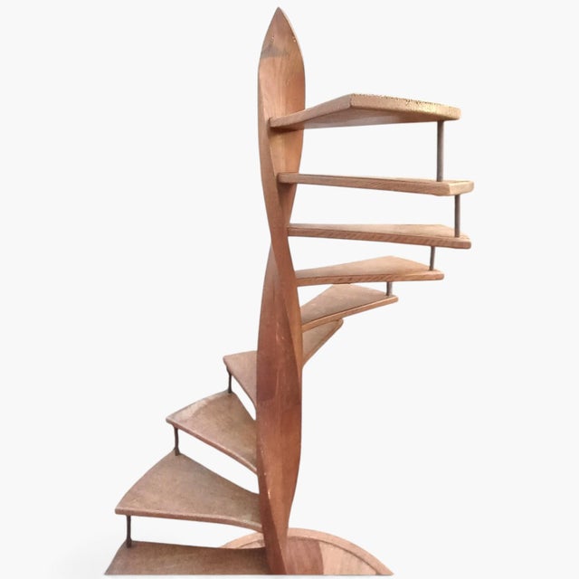 Decorative Spiral Staircase, 1950s For Sale - Image 3 of 11