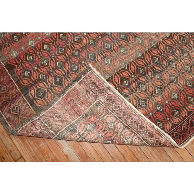Vintage Zabihi Collection Tribal Turkish Rug - 6'8" x 9'4" For Sale - Image 12 of 12