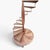 1950s Decorative Spiral Staircase, 1950s For Sale - Image 5 of 11