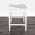 2010s Crate & Barrel White Writing Desk With Drawer For Sale - Image 5 of 10