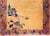 Gold Early 20th Century Chinese Art Deco Rug For Sale - Image 8 of 17