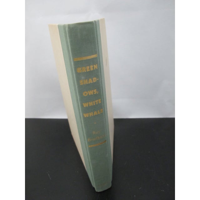 Paper Ray Bradbury Signed 1992 1st Edition Book Green Shadows White Whale For Sale - Image 7 of 8