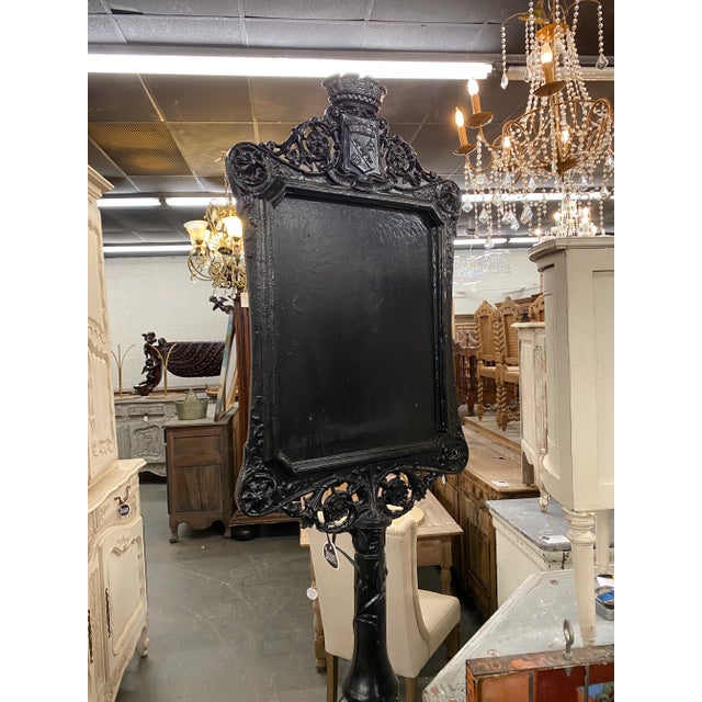 19th Century 19th Century Antique Parisian Double Sided Street Sign For Sale - Image 5 of 8