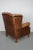 Vintage Dutch Club Chair in Cognac Colored Leather For Sale - Image 16 of 17