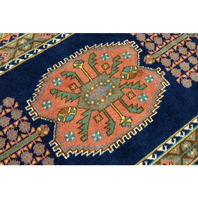 Multicolored Rug Handmade in Holland With Tags 3ft X 7ft For Sale In Detroit - Image 6 of 6