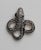 A pair of coiled snake earrings in an oxidized sterling silver set with round, brilliant cut diamonds in a pave` setting....