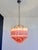 Modern Quadriedri Glass Chandelier in 60 Pink Prism Quadriedri, 1990 For Sale - Image 6 of 17