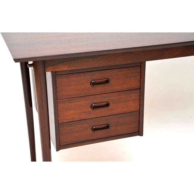 Vintage Danish Drop Leaf Desk, 1960s For Sale - Image 10 of 11