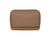 Wood Eclipse Outdoor Solid Teak Wood Ottoman - Light Brown Fabric For Sale - Image 7 of 8