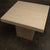 1980s Travertine Marble Square Dining Table Italian Stone Michael Taylor Style For Sale In Los Angeles - Image 6 of 11