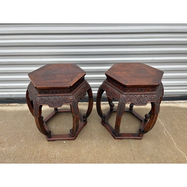 Pair of Antique Chinese Tables For Sale - Image 4 of 12
