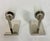 Pair of Marian Jamieson "Six of One" Nickel Wall Sconces With Frosted Glass For Sale - Image 9 of 17