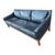 Vintage Black Leather 3-Seater Sofa from Ope Möbler, Sweden, 1960s For Sale - Image 4 of 7