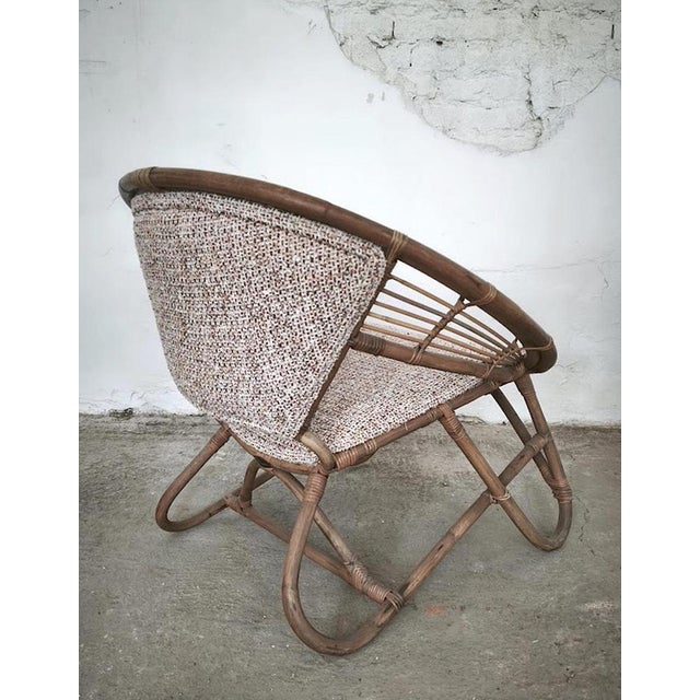 Japanese Imaeda Rattan Lounge Chairs, 1960s, Set of 2 For Sale - Image 10 of 13