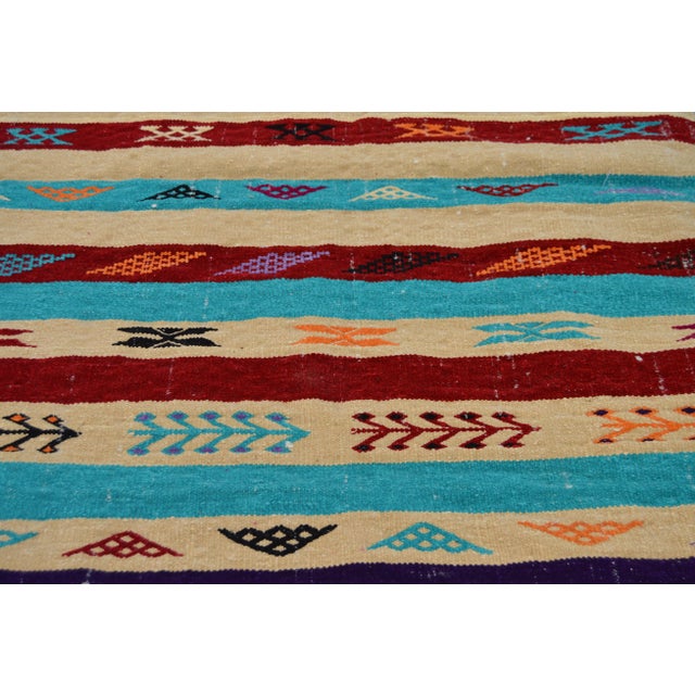 Moroccan Late 20th Century Moroccan Rug- 2'10'' X 4'10'' For Sale - Image 3 of 5
