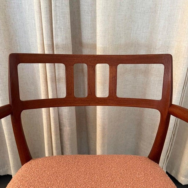 Niels Moller Scandinavian Modern Teak Model 64 Armchair by Niels Otto Møller For Sale - Image 4 of 11