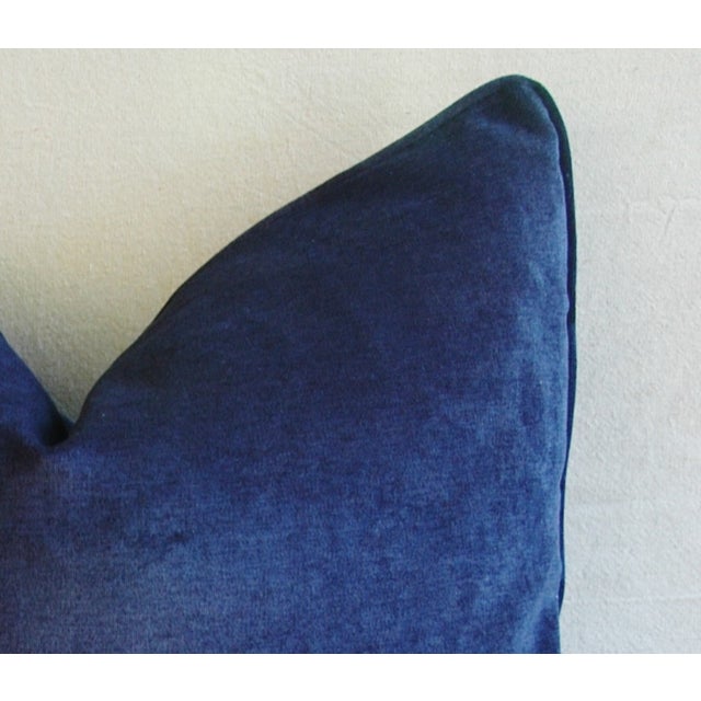 Designer Midnight Blue Velvet Pillows A Pair Chairish