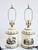 1970s Vintage Tole Painted French Style Tea Caddy Table Lamps-a Pair For Sale - Image 5 of 15