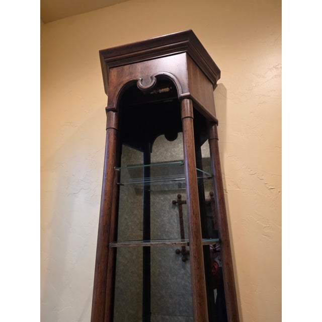 1970s Vintage Mirrored Display Shelf For Sale - Image 5 of 8