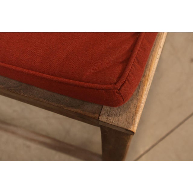 BenchSmith Set of Four 'Buckingham' Teak Outdoor Bar Stools For Sale - Image 11 of 18