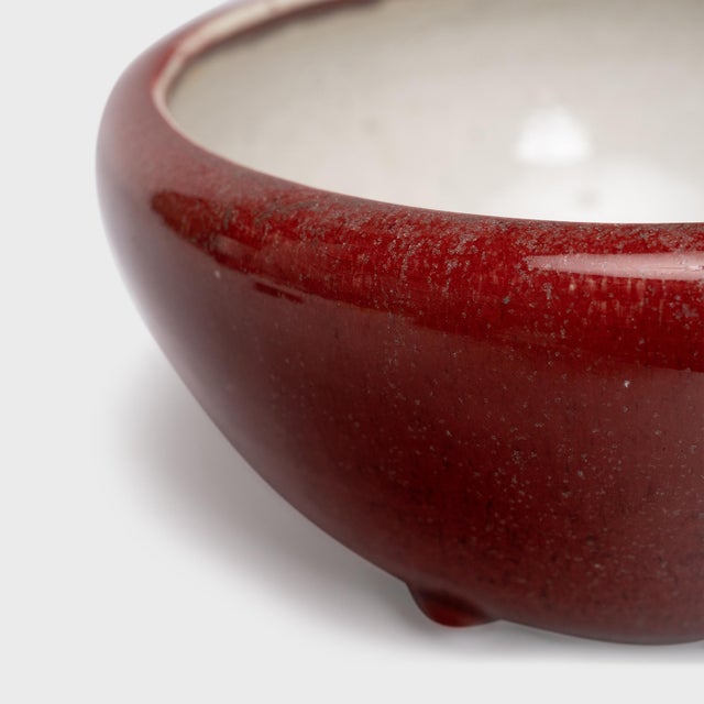 Chinese Flambé Drip Glaze Bowl, C. 1800 For Sale - Image 4 of 5