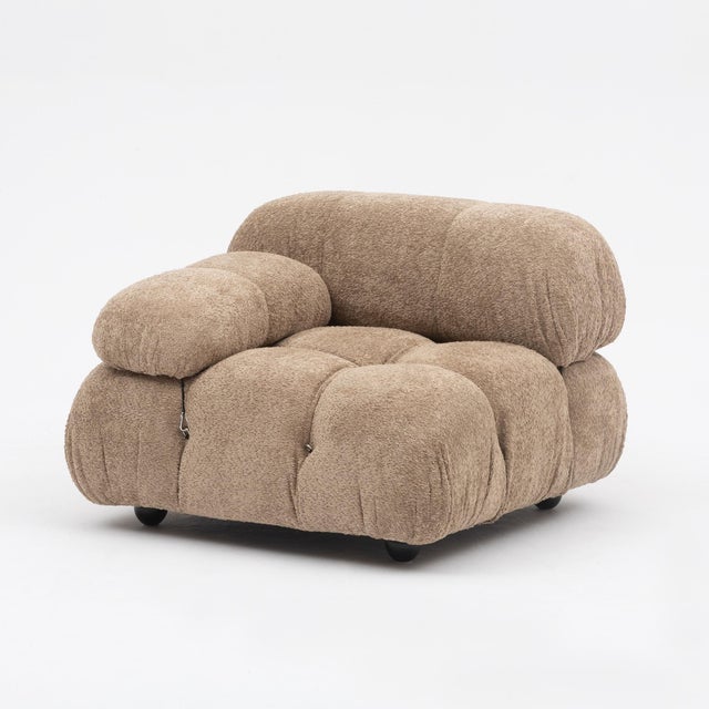 Mario Bellini Camaleonda Modular Sectional for B&b Italia, 1970s, 15 Pieces, New Bouclé For Sale - Image 18 of 18