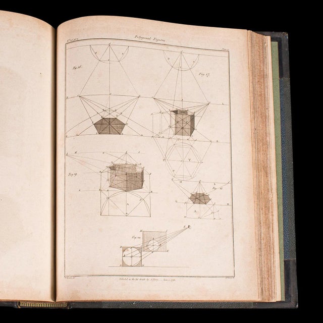 1812's Antique Cabinet Maker's Drawing Book For Sale - Image 11 of 12