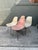 Metal Vintage Eames “Eiffel Tower” Fiberglass Chairs - Set of 4 For Sale - Image 7 of 12
