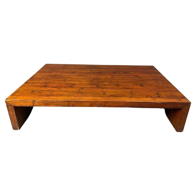 Large Coffee Table in Bamboo attributed to Axel Vervoordt, 1980s For Sale - Image 14 of 14