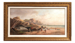 Charles Richards, Bretonische Küste, Oil on Canvas