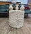 White Vintage Postmodern Natural Mactan Stone Side Table For Sale - Image 8 of 12
