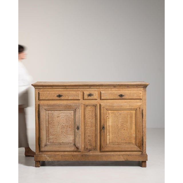 19th Century Provincial Oak Buffet For Sale - Image 12 of 15
