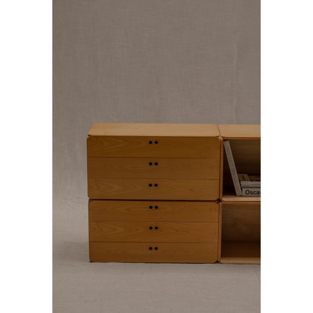 Samara Modular Sideboard attributed to Derk Jan de Vries, 1970s For Sale - Image 18 of 18