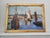 V. Talamoni, Harbour Scene Retour De Peche, 1950s, Oil Painting on Panel For Sale - Image 6 of 6